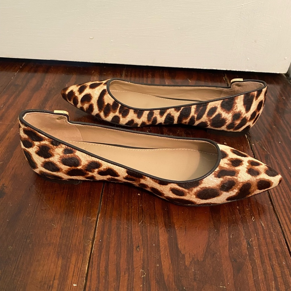 Tory Burch Elizabeth Leopard Ballet Flat size 6.5
